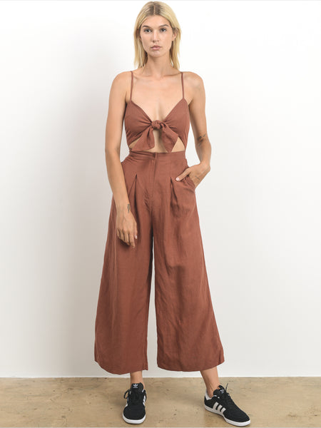 Nola Wide Cropped Trouser
